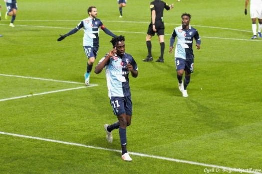 Tino Kadewere signe son premier but en Ligue 2 sous sa première titularisation